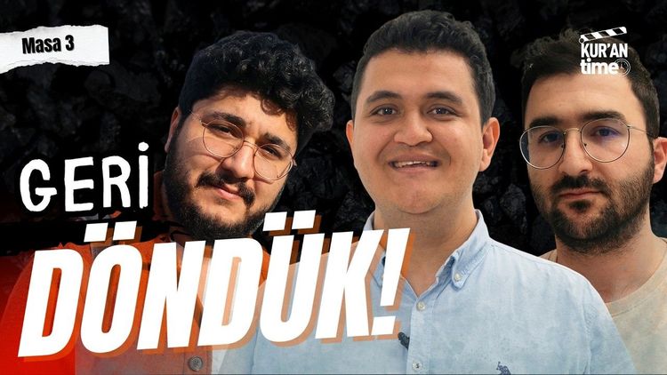 Yeni Başlangıç, Fatiha Suresi, Amerika, Lazanya, Stranger Things, Müphemlik | Masa 3 #1-gorsel